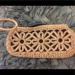Straw Wristlet/Bag
